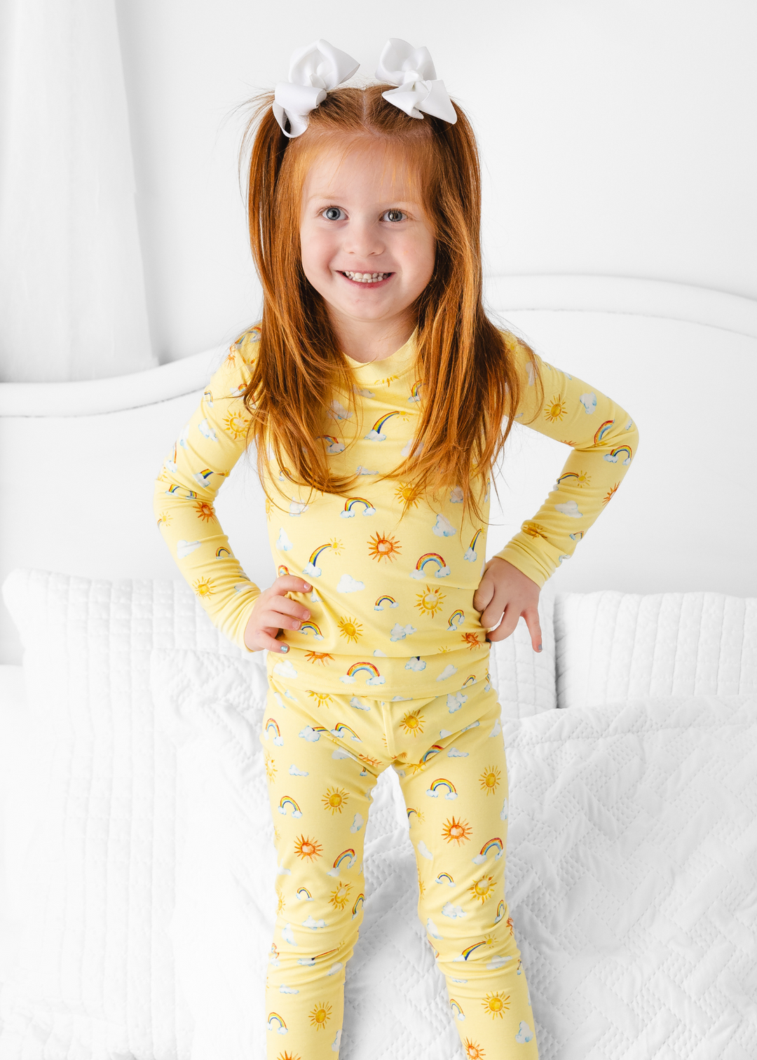 Sunshine & Rainbows Bamboo Pajama Set