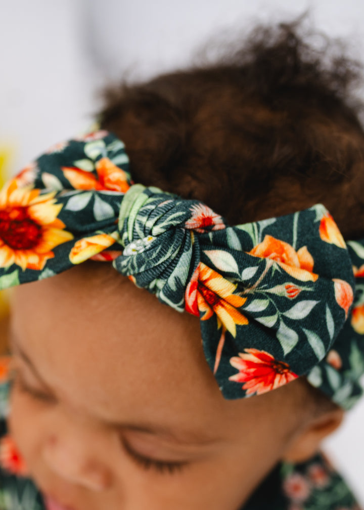 Flower Field Hair Bow