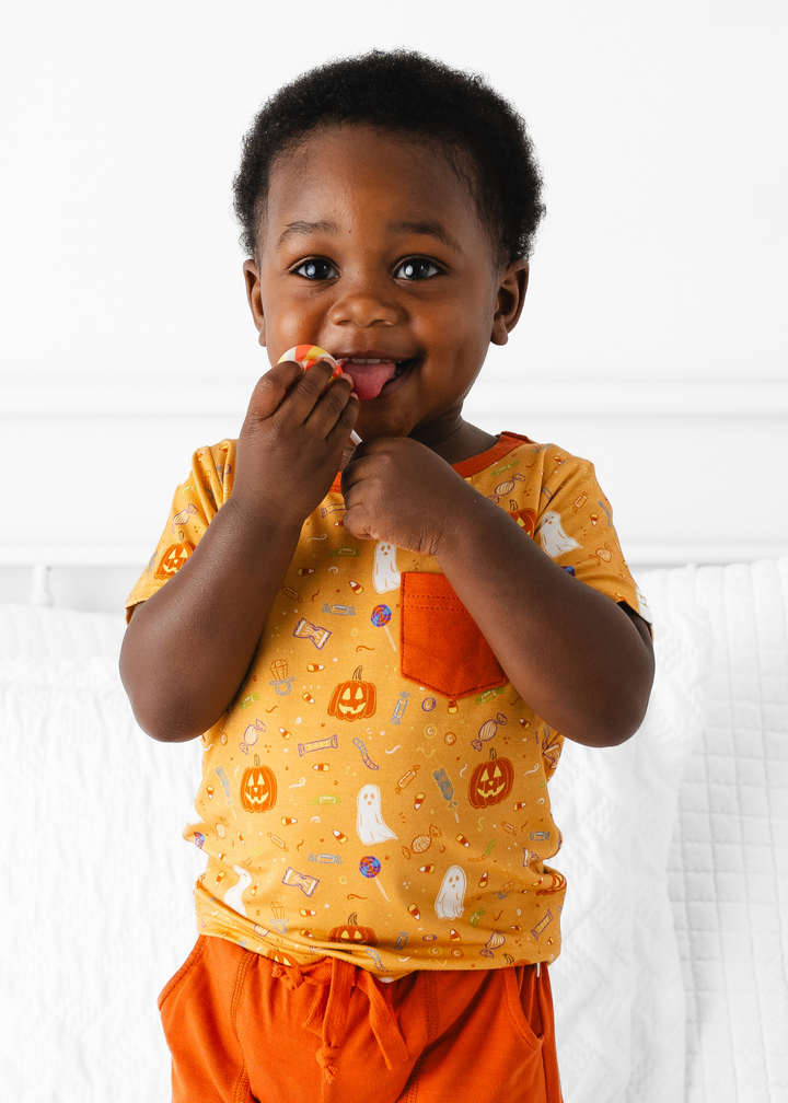 Trick or Treat Pocket Tee &amp; Short Set