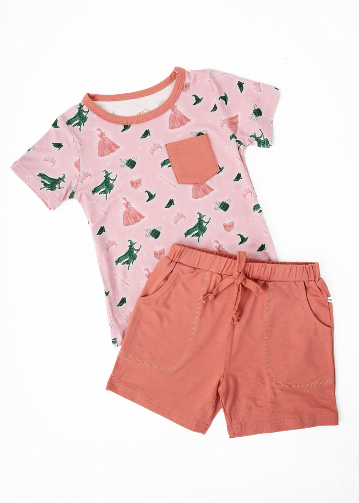 Good Witch Bad Witch Pocket Tee & Short Sets