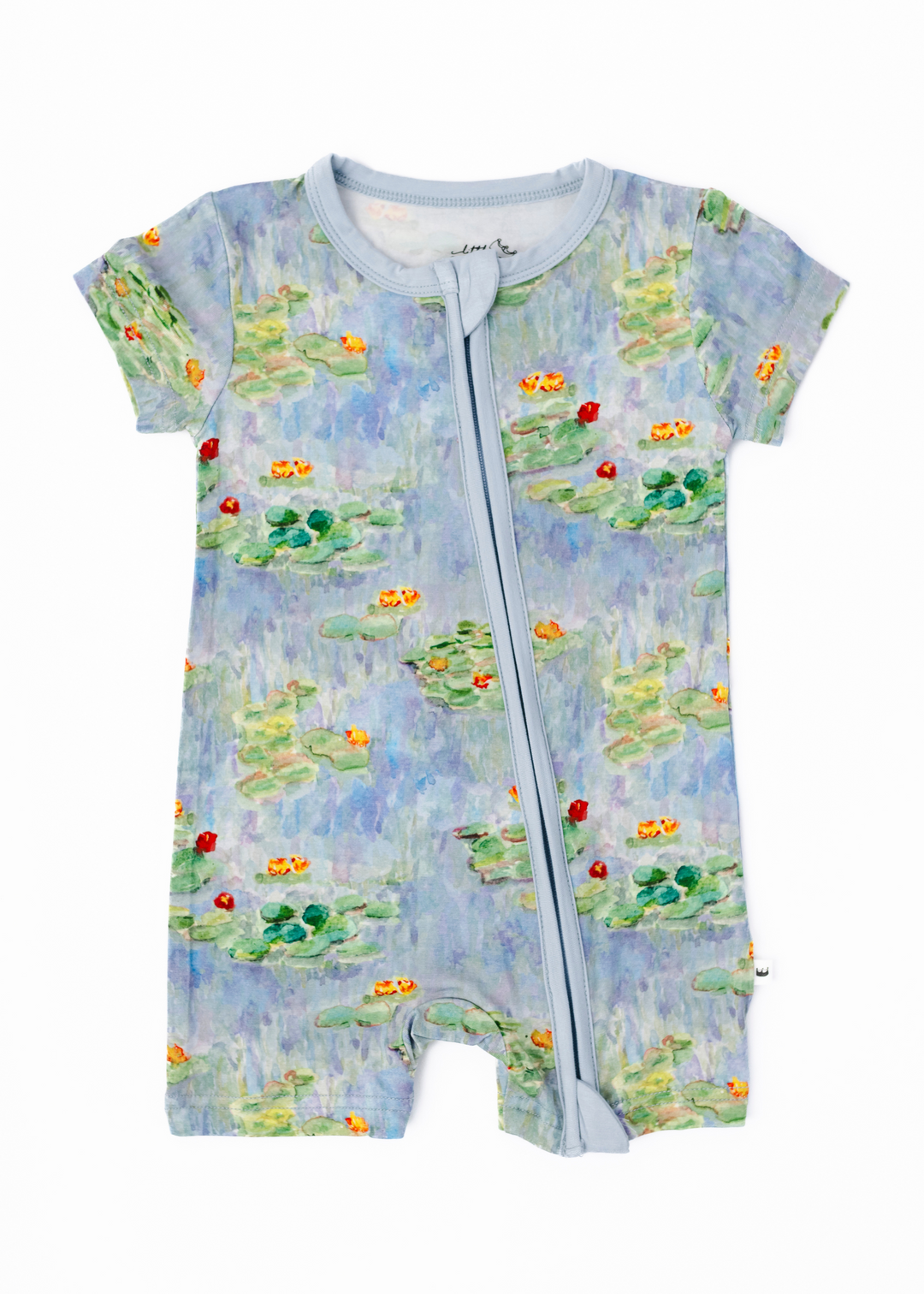 Water Lilies Shortie Romper