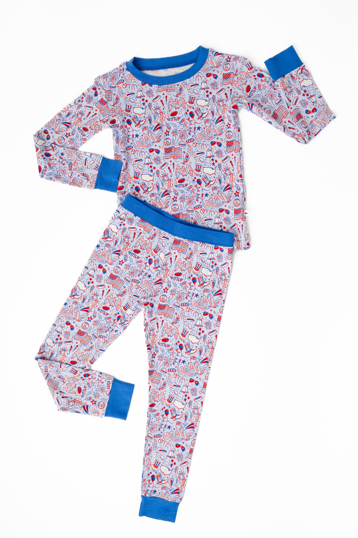 Celebrate USA Bamboo Pajama Set