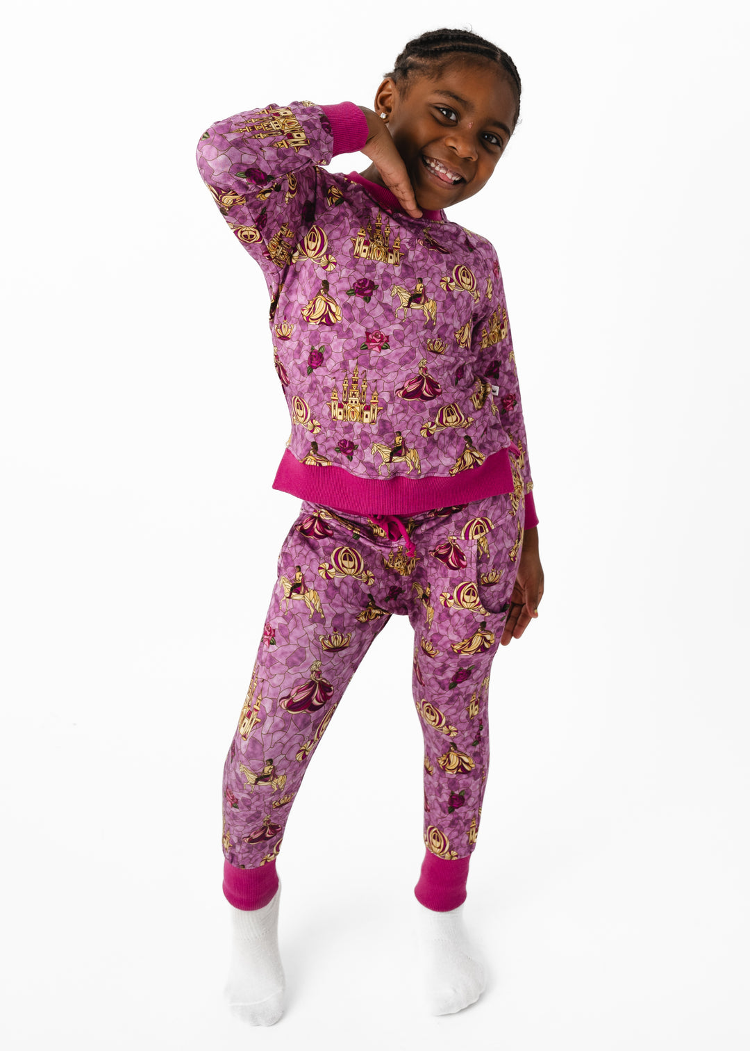 Royal Stained Glass Jogger Set