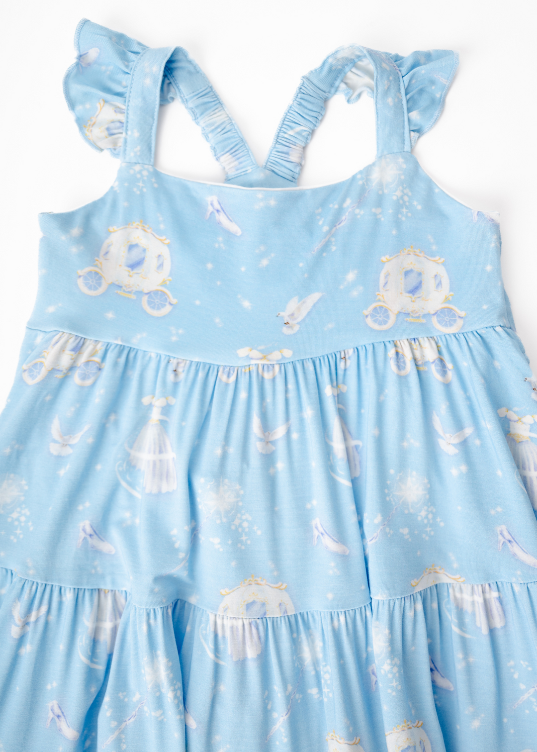 Cinderella Bamboo Tiered Twirl Dress