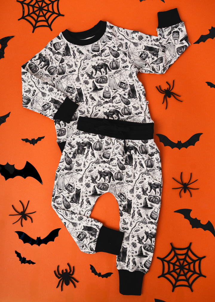Bats & Cats Jogger Set