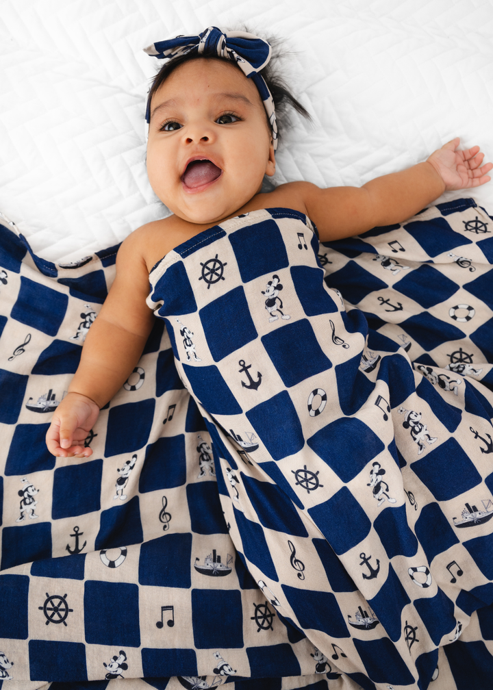 Steamboat Willie Swaddle Blanket