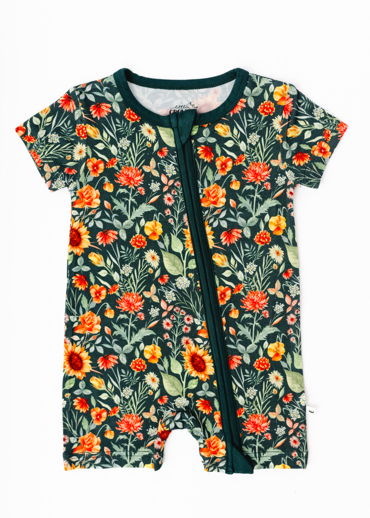 Flower Fields Shortie Romper