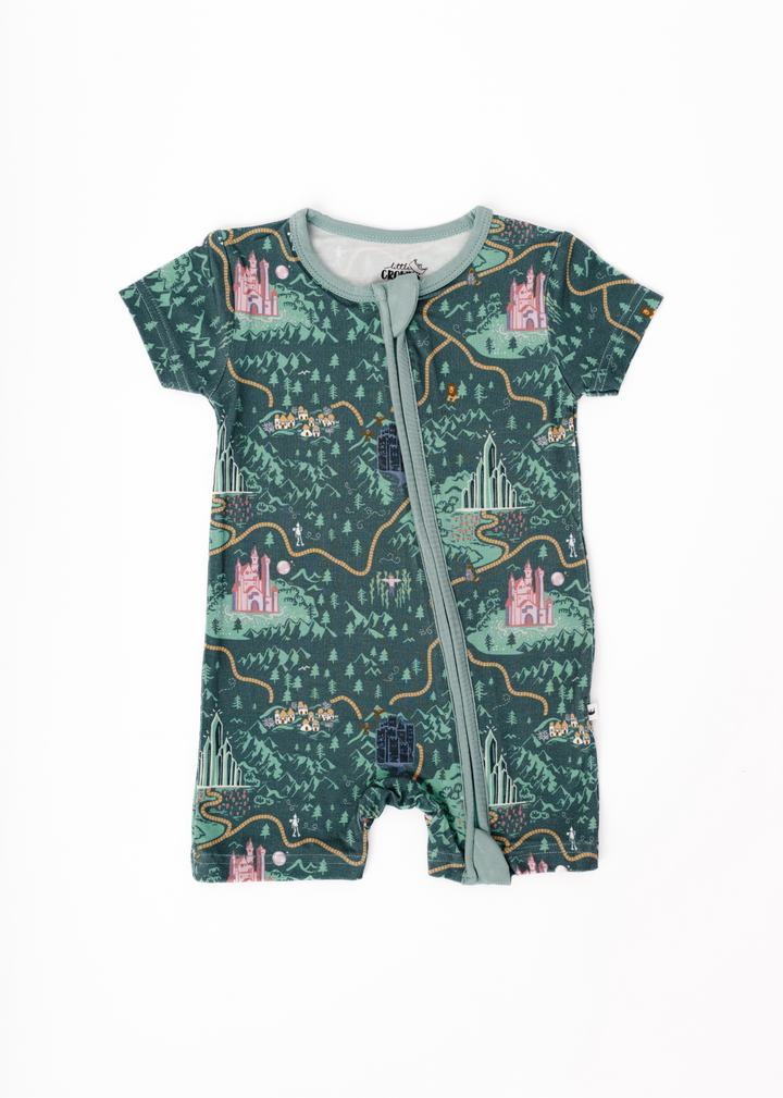 Emerald City Shortie Romper