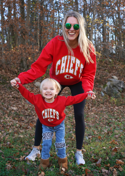 KANSAS CITY CHIEFS Red Child Sweatshirt