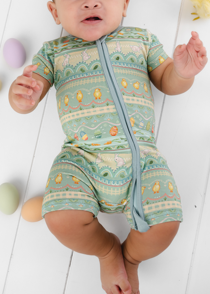 Classic Easter Shortie Romper