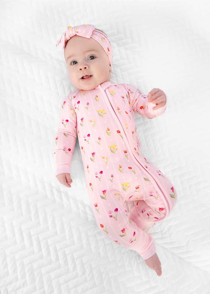 Ann Christine Floral Bamboo Sleeper