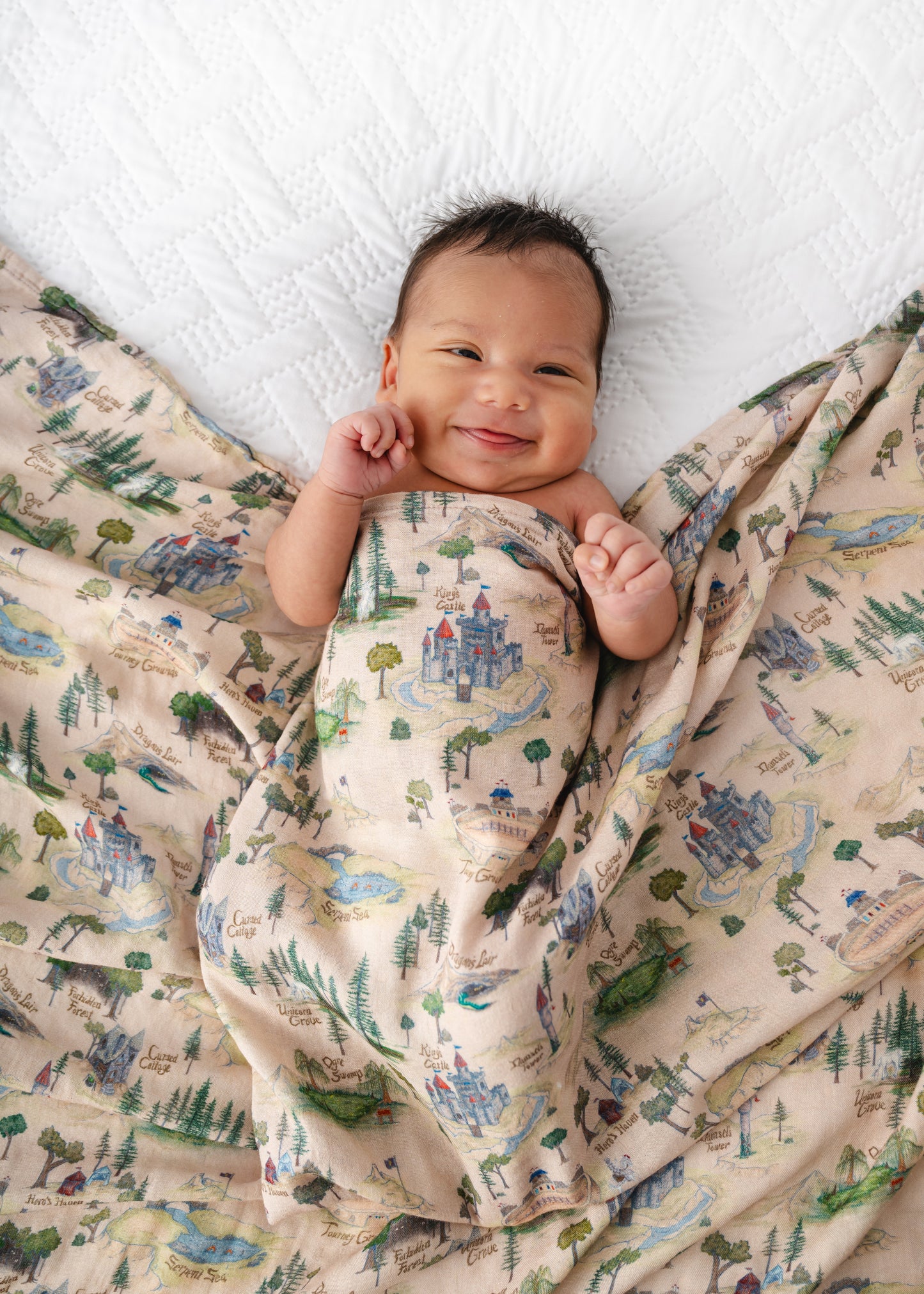 Fantasy Forest Swaddle Blanket