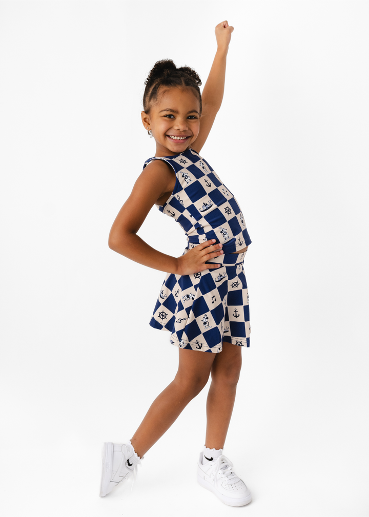 Steamboat Willie Girls Activewear Set