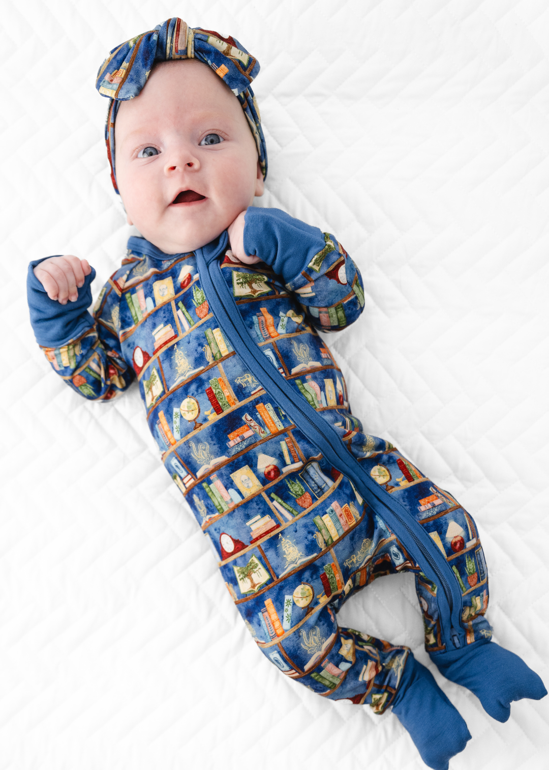 Enchanted Library Bamboo Zippered Sleeper