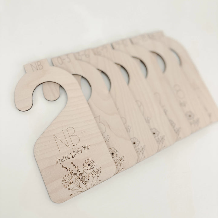 Baby Nursery Wooden Closet Dividers