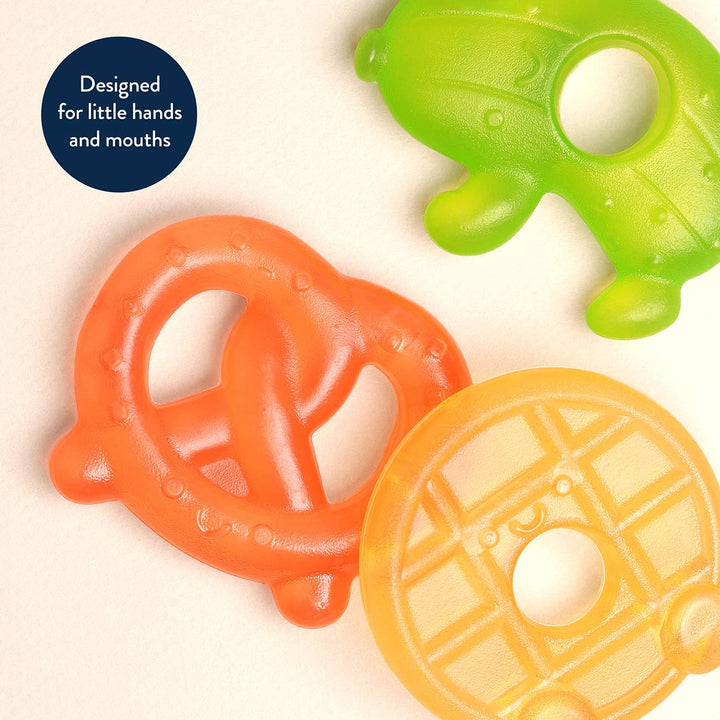 Cutie Coolers™ Water Filled Teethers (3-pack) Silly Foods