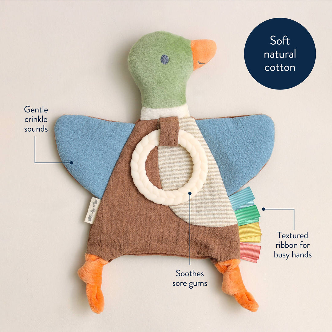 Mallard Duck Bitzy Crinkle™ Itzy Ritzy