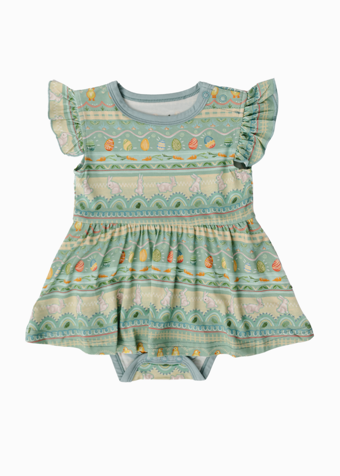 Classic Easter Bamboo Flutter Dress – Little Crowns & Capes