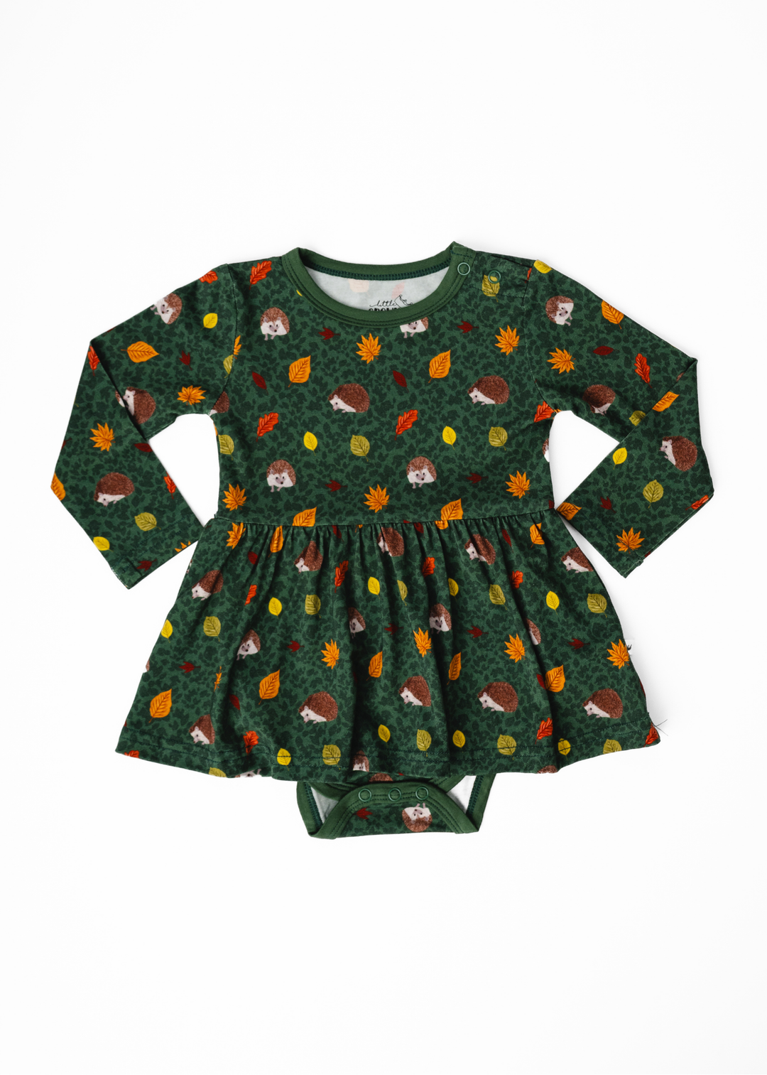 Hedgehogs Bamboo Baby Dress