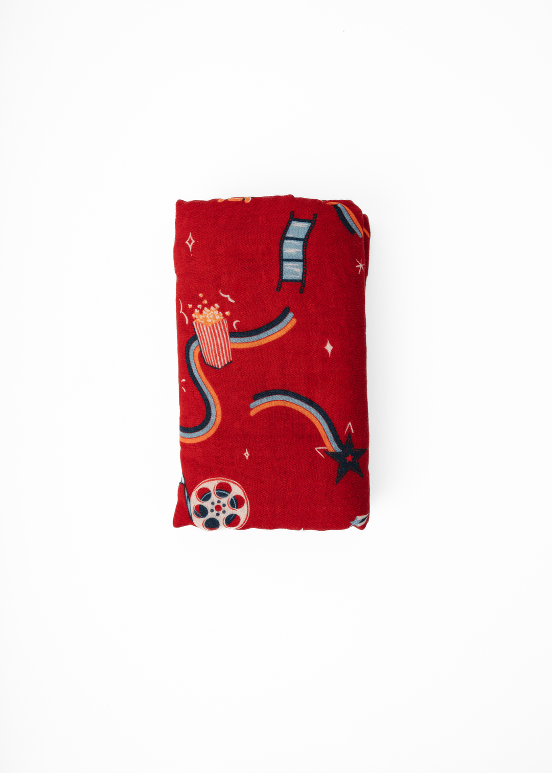 Movie Night Bamboo Swaddle Blanket