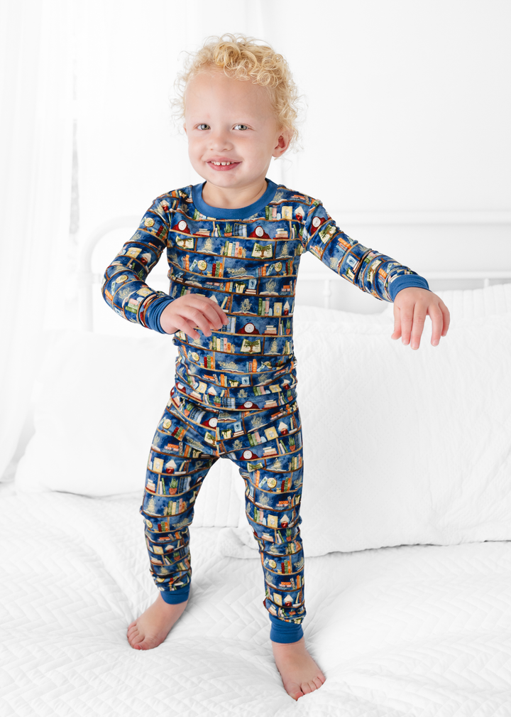 Enchanted Library Kids Bamboo Pajama Set