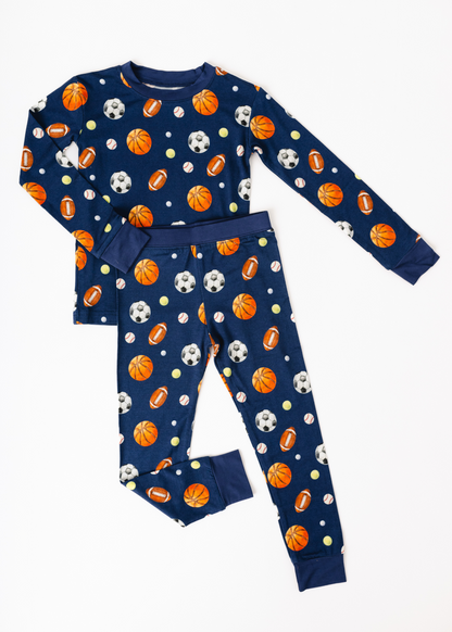 Game Day Sports Bamboo Jammies