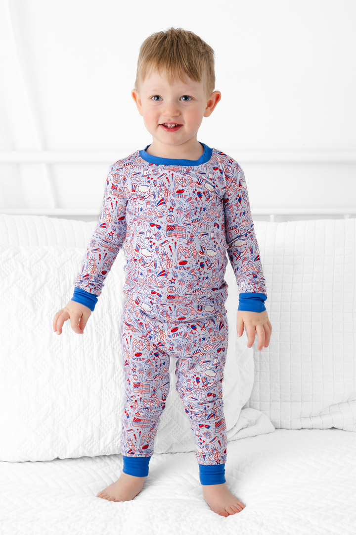 Celebrate USA Bamboo Pajama Set