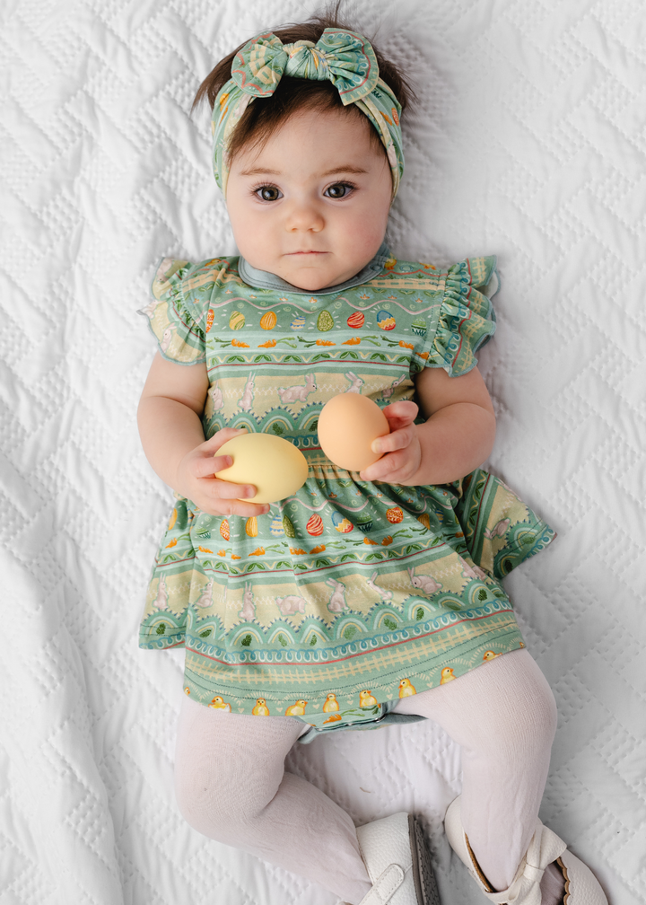 Classic Easter Bamboo Baby Dress