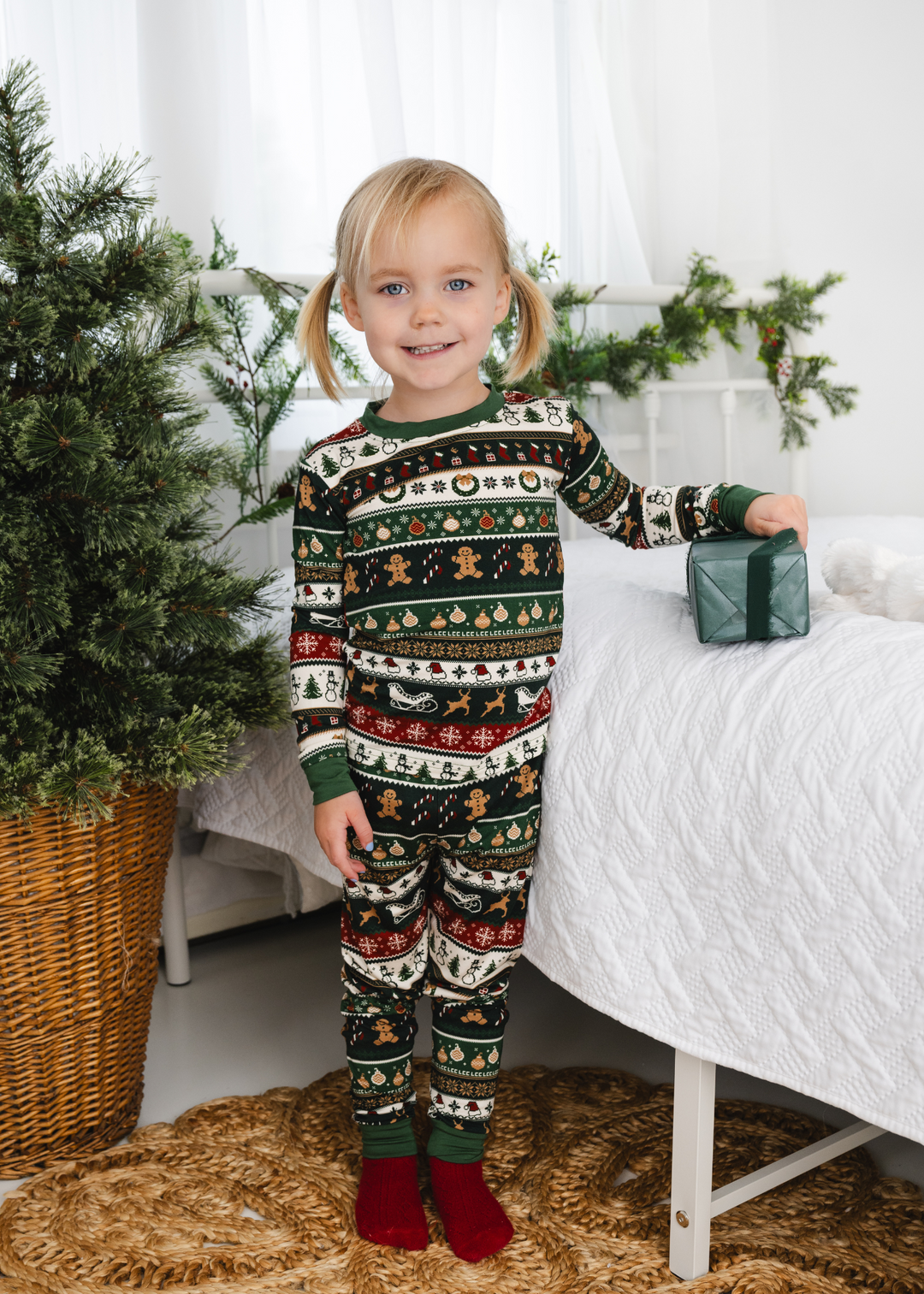 Classic Christmas Bamboo Kids Jammies *PREORDER*