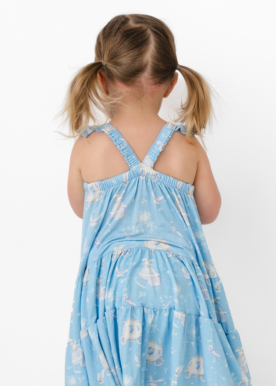 Cinderella Bamboo Tiered Twirl Dress