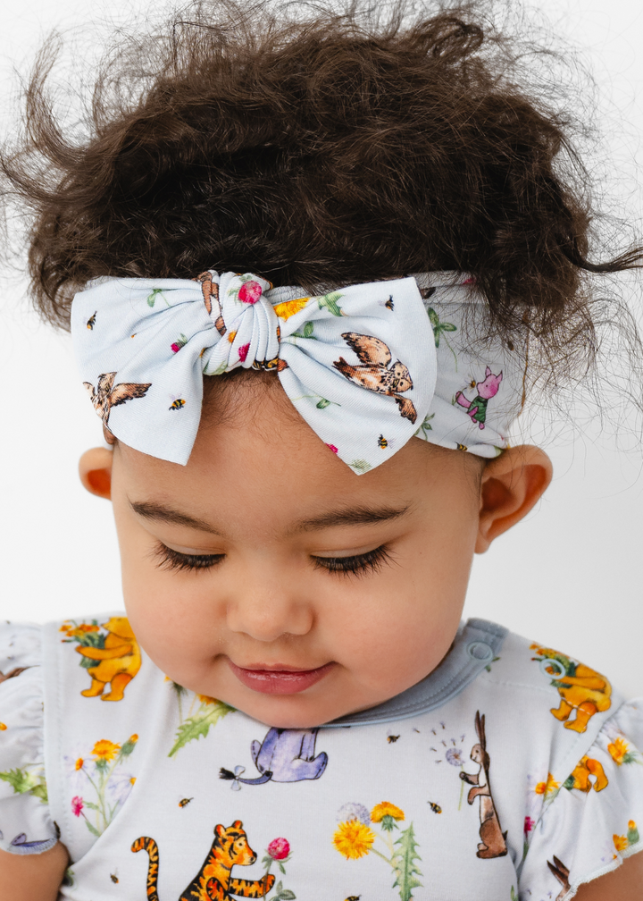 Winnie-the-Pooh in Bloom Hair Bow