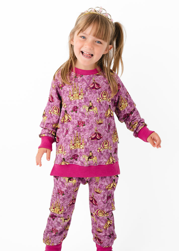 Royal Stained Glass Jogger Set
