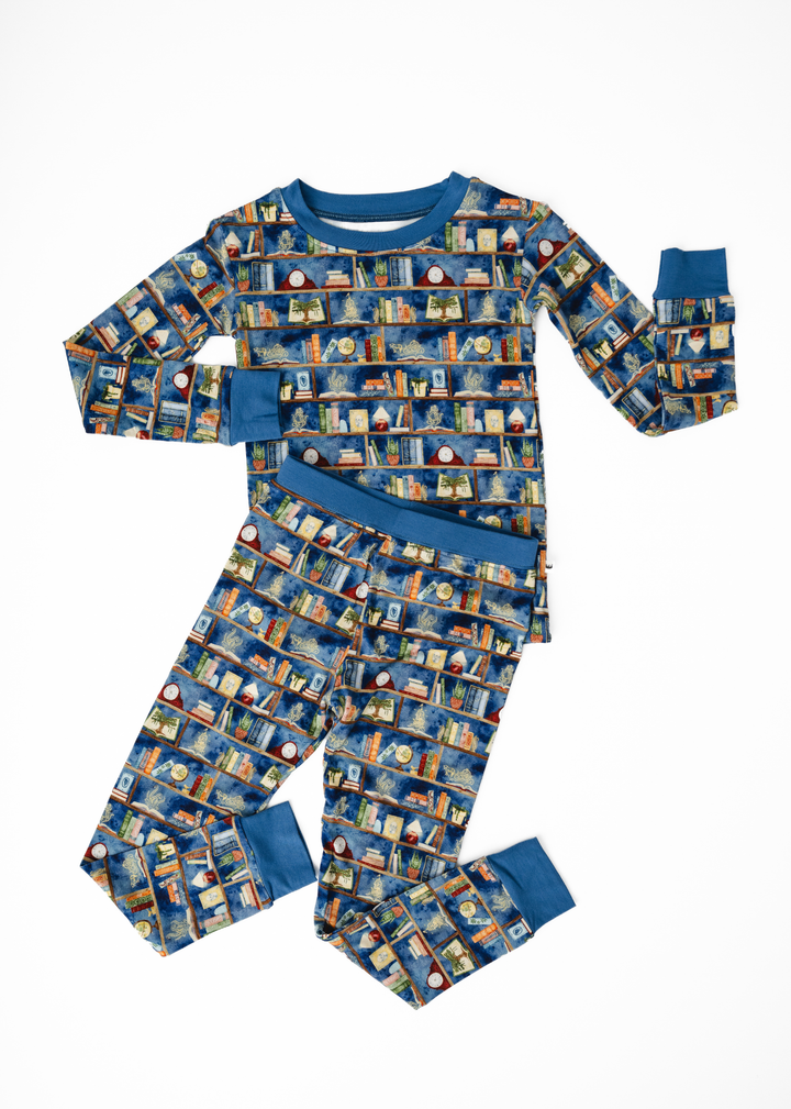 Enchanted Library Kids Bamboo Pajama Set