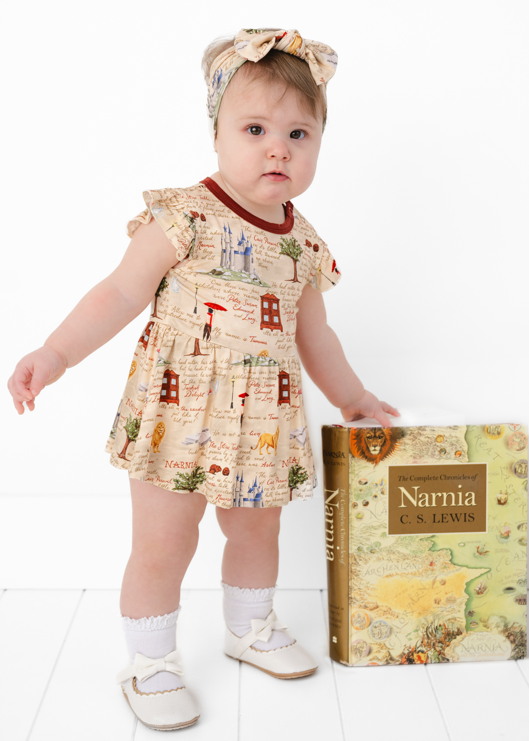 Story of Narnia® Baby Flutter Dress