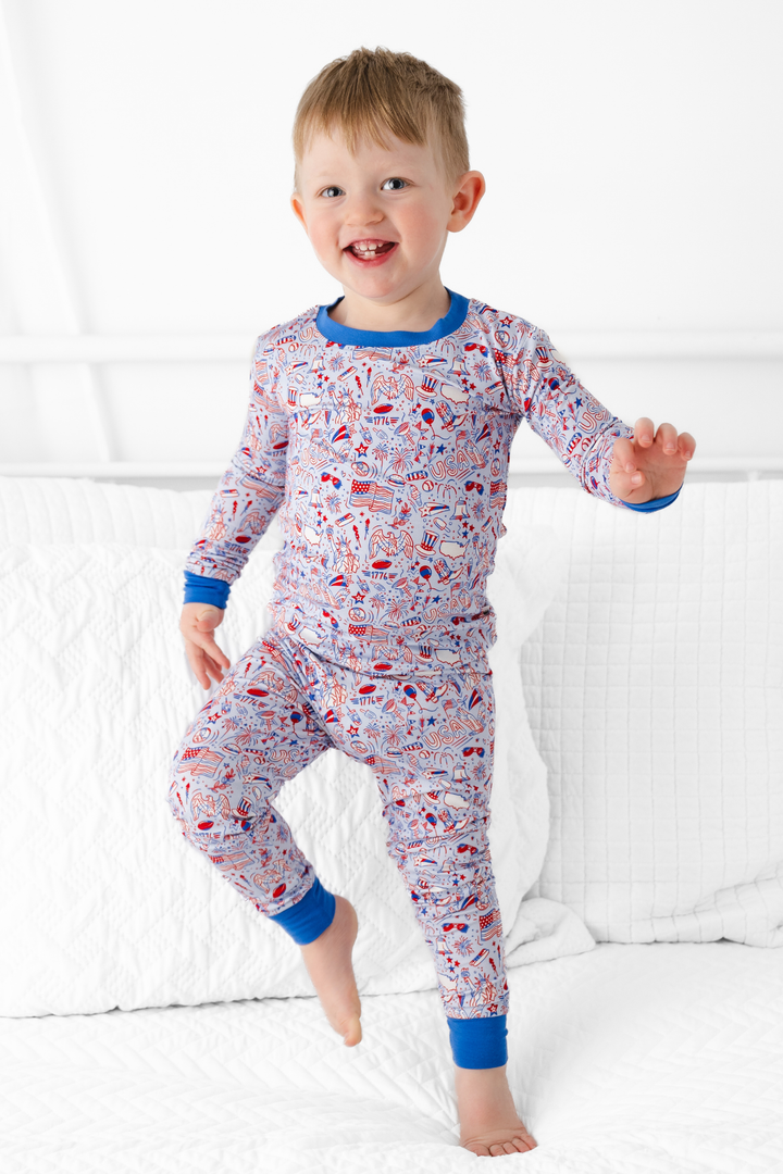 Celebrate USA Bamboo Pajama Set