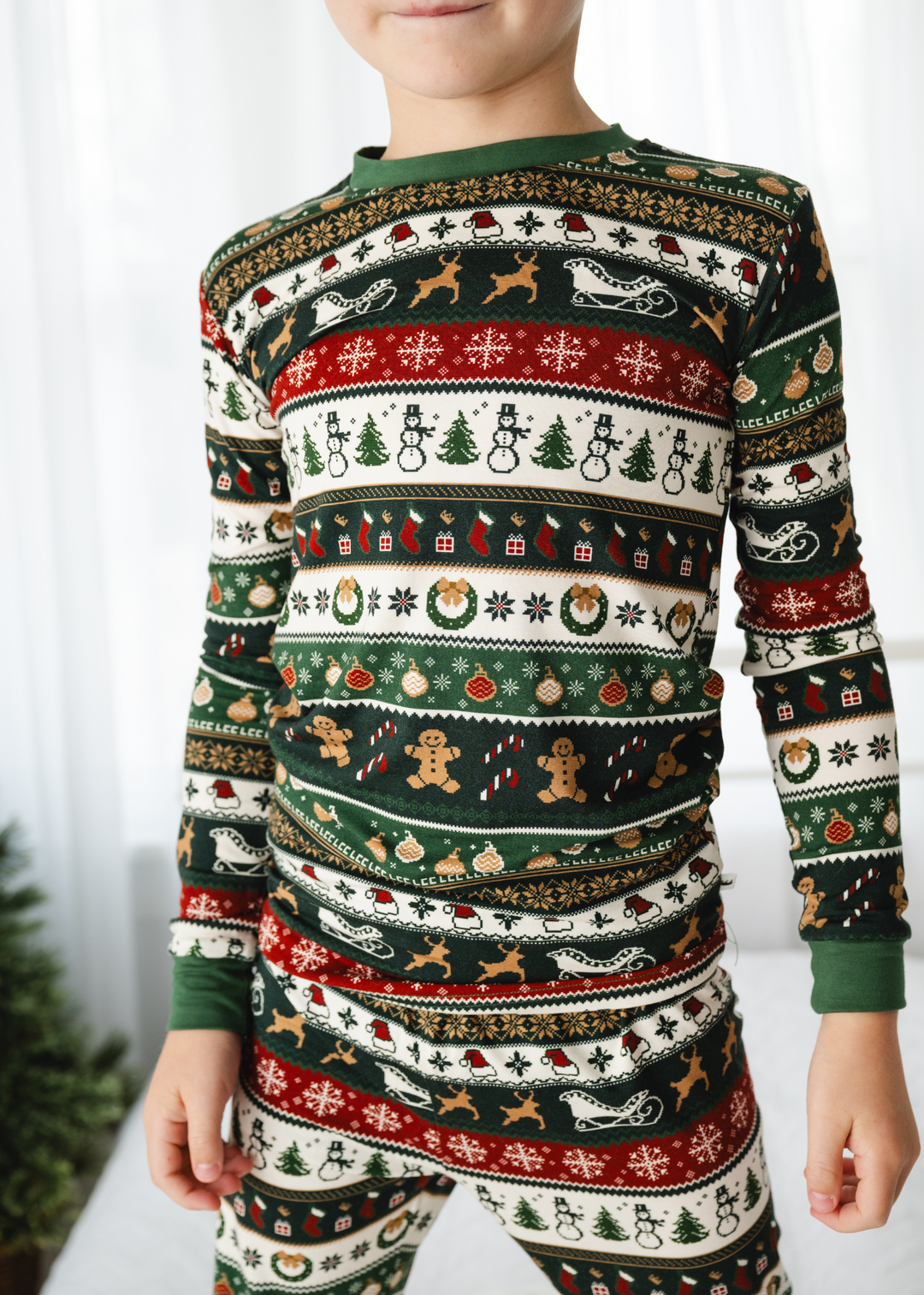 Classic Christmas Bamboo Kids Jammies *PREORDER*