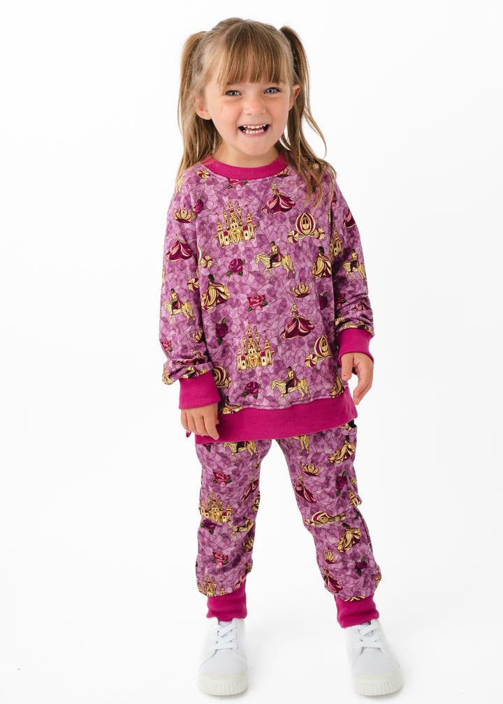 Royal Stained Glass Jogger Set