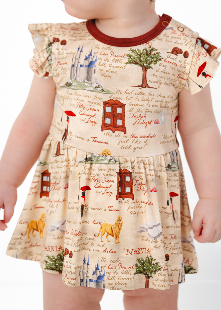 Story of Narnia® Baby Flutter Dress