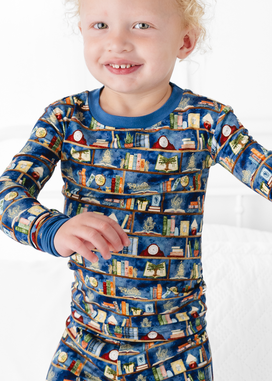 Enchanted Library Kids Bamboo Pajama Set