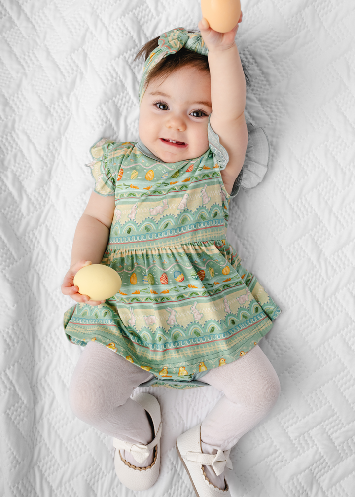 Classic Easter Bamboo Baby Dress