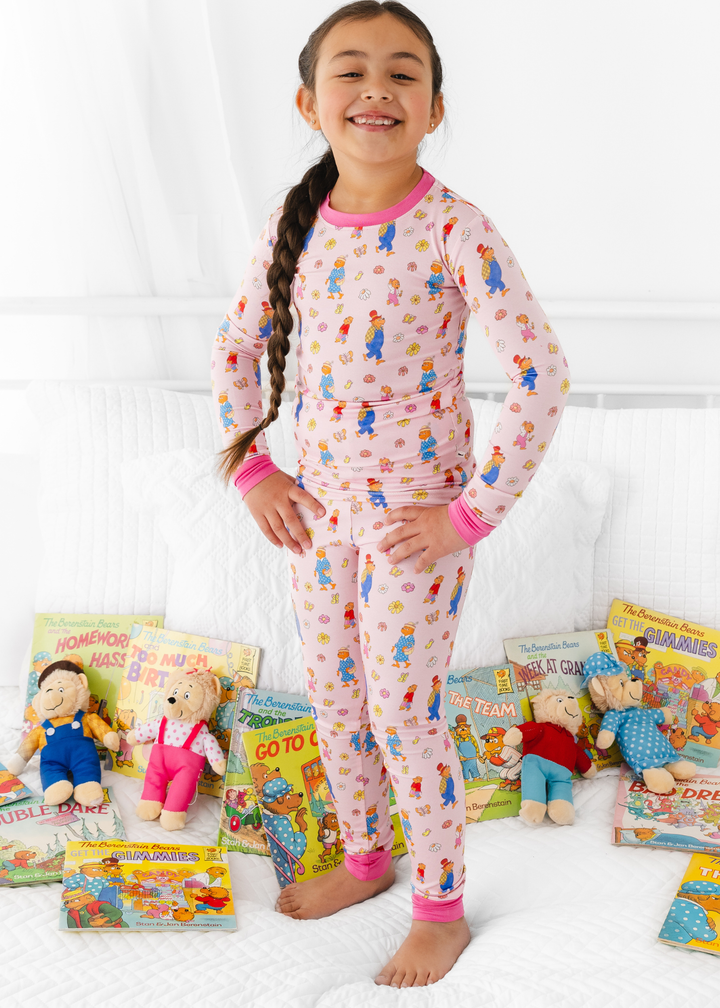 Berenstain Bears®  Floral Bamboo Kids Pajama Set