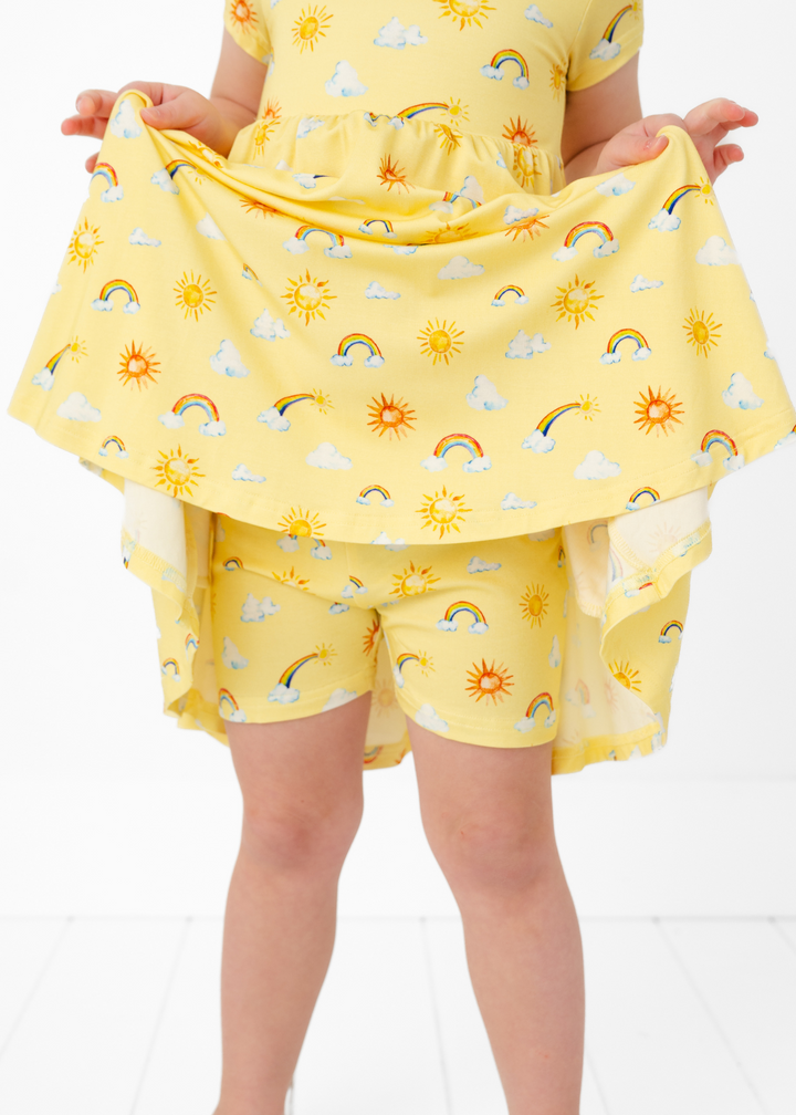 Sunshine & Rainbows Bamboo Twirl Dress