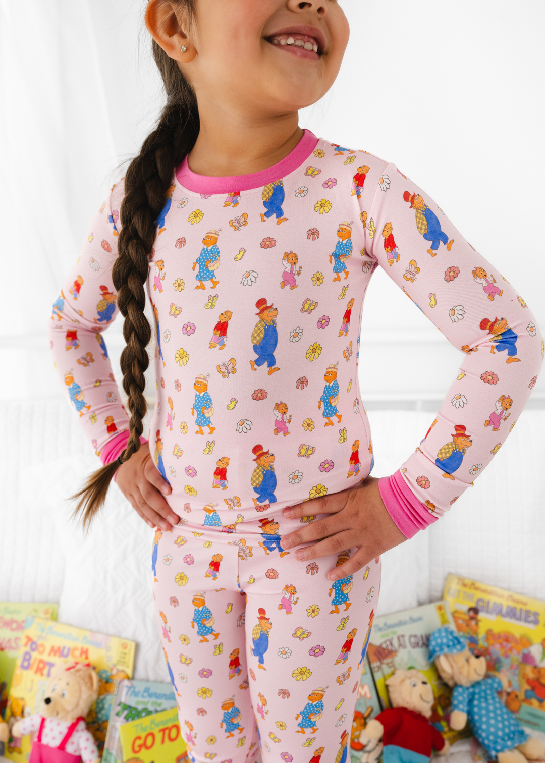 Berenstain Bears®  Floral Bamboo Kids Pajama Set