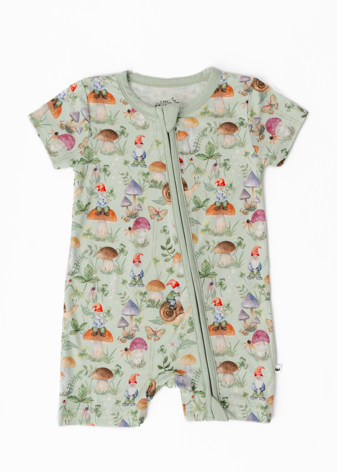 Gnomes Bamboo Shortie Romper