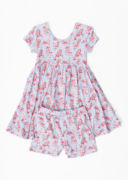 Cherry Blossom Twirl Dress