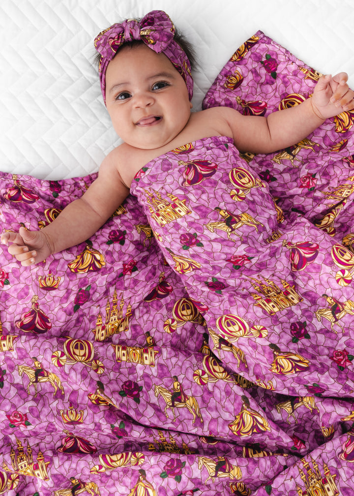 Royal Stained Glass Swaddle Blanket