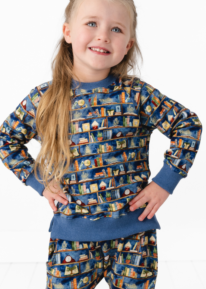Enchanted Library Bamboo Kids Jogger Set
