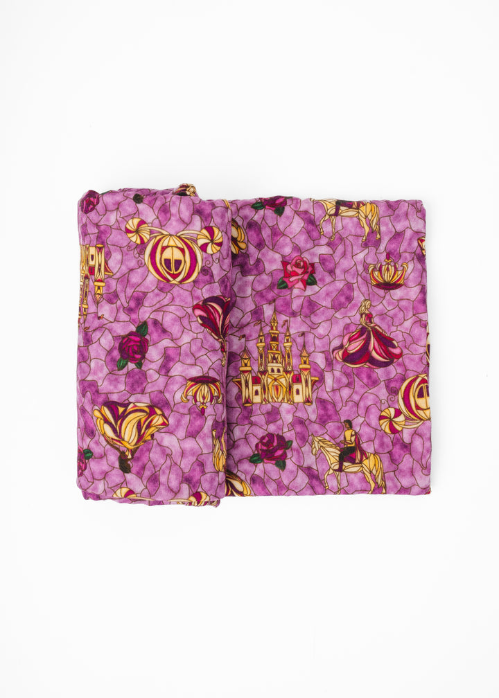 Royal Stained Glass Swaddle Blanket