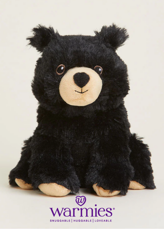 Warmies - Black Bear Junior Size