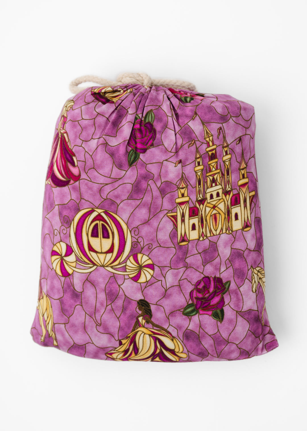 Royal Stained Glass Bamboo Crib Sheet
